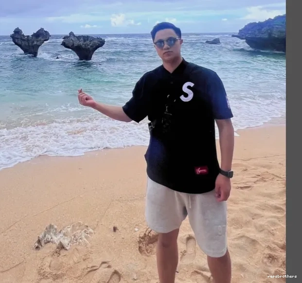 S BASEBALL ¥209 24FW HENLEY LOGO TEE 0617